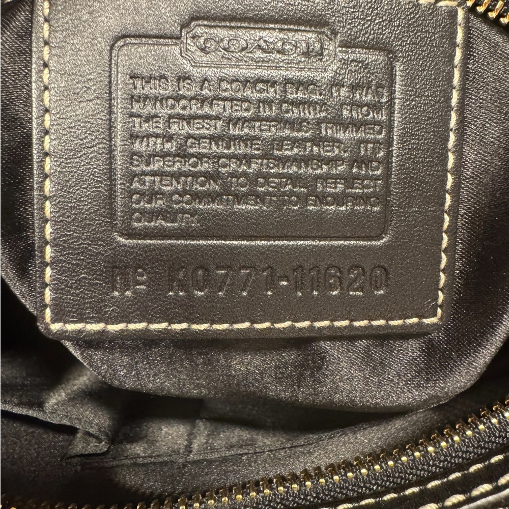 Coach Hampton Signature Stripe Satchel — 2007 - Picture 12 of 12